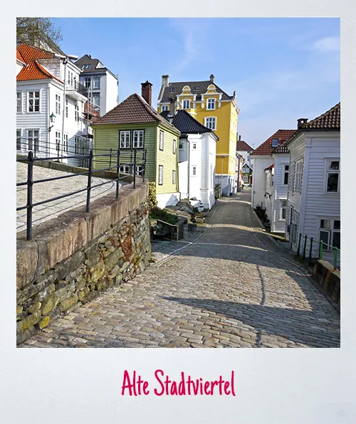 Alte Stadtviertel in Bergen