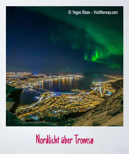 Nordlicht über Tromsø